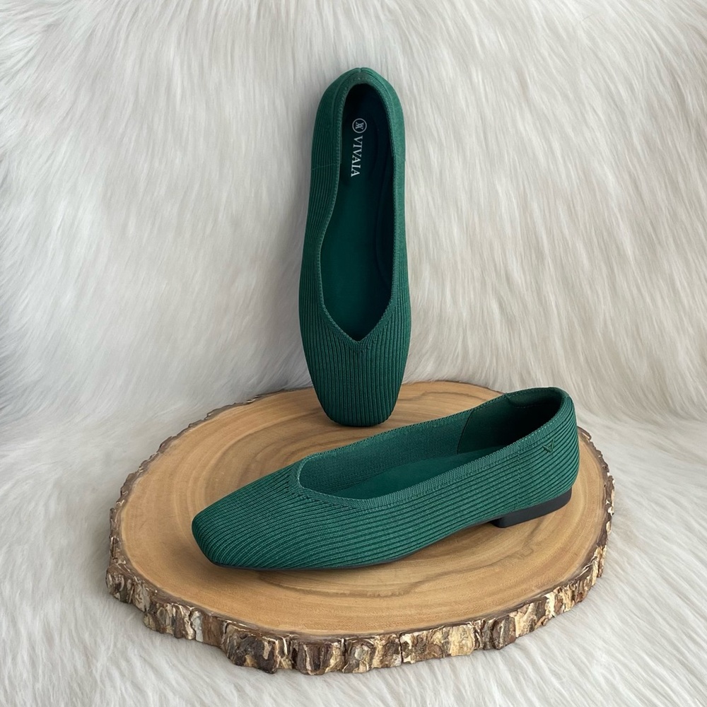 LIKE NEW Vivaia Margot 2.0 square toe flats - Picture 5 of 14